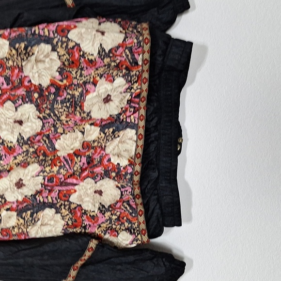 Vintage South Harbour Retro Floral Indie Sleaze Baroque Windbreaker Jacket *M/P - Picture 11 of 13